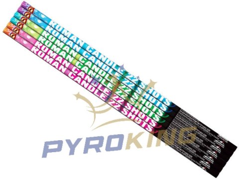 CLE6020-22-S Roman Candle Mix 22s 45cm CLE6020-22-S Roman Candle Mix 22s 45cm