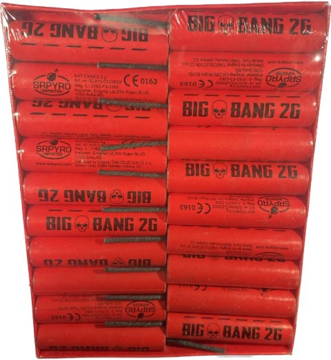 BIG BANG 2G 40g NEC CZERWONE - Uwaga Bardzo Głośne BIG BANG 2G 40g NEC CZERWONE - Uwaga Bardzo Głośne